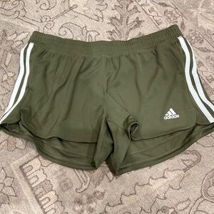 Adidas Women's Olive Athletic Shorts